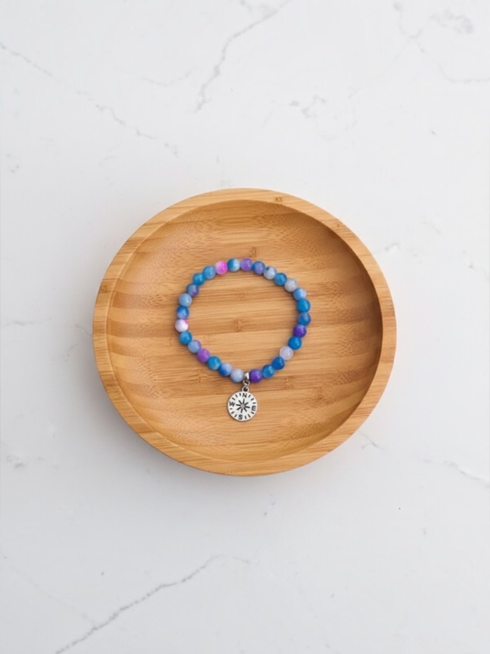 Follow Your Heart Bracelet | Compass Charm | Self Trust & New Direction
